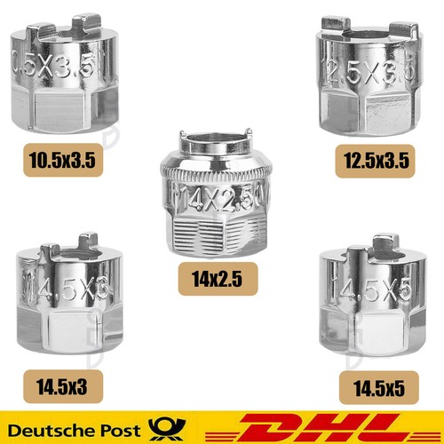 Tlg federbein stecknuss satz - 5-tlg,